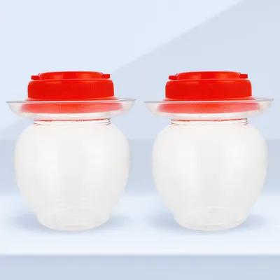Food Storage Containers - 2 шт. пластиковые банки для хранения