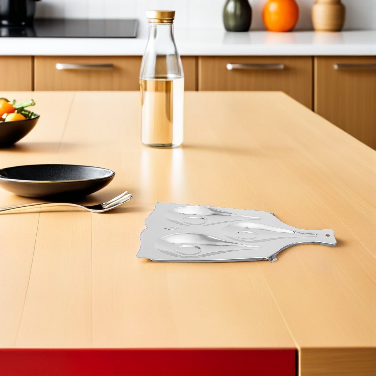 Kitchen Utensil Holder - Подставка для ложек из нержавеющей стали