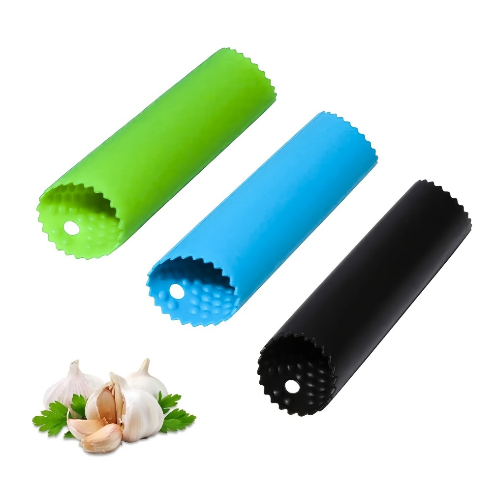 Kitchen Gadgets Useful - Трубка для очистки чеснока, силиконовый очиститель