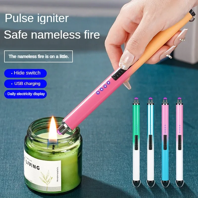 Kitchen Gadgets Best Sellers 2025 - Электрическая ветрозащитная зажигалка, 5 шт., кухонная