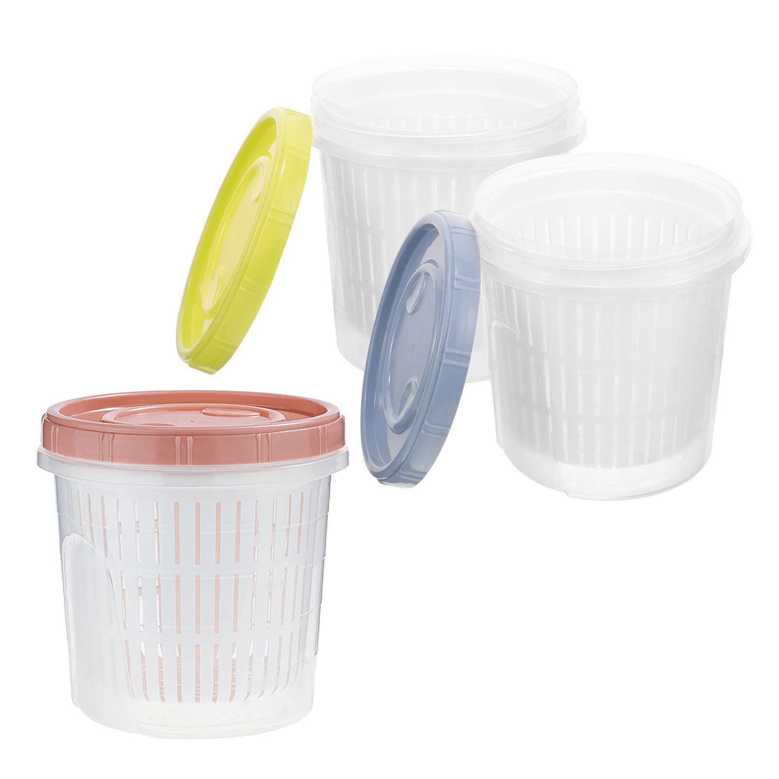 Food Storage Containers - 3 шт. герметичных контейнера для хранения