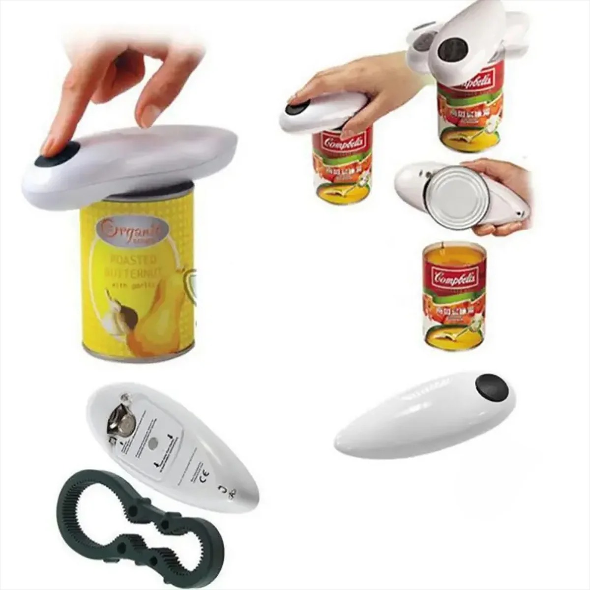 Kitchen Gadgets Jar Openers - Электрический автоматический открыватель банок высокой мощности,