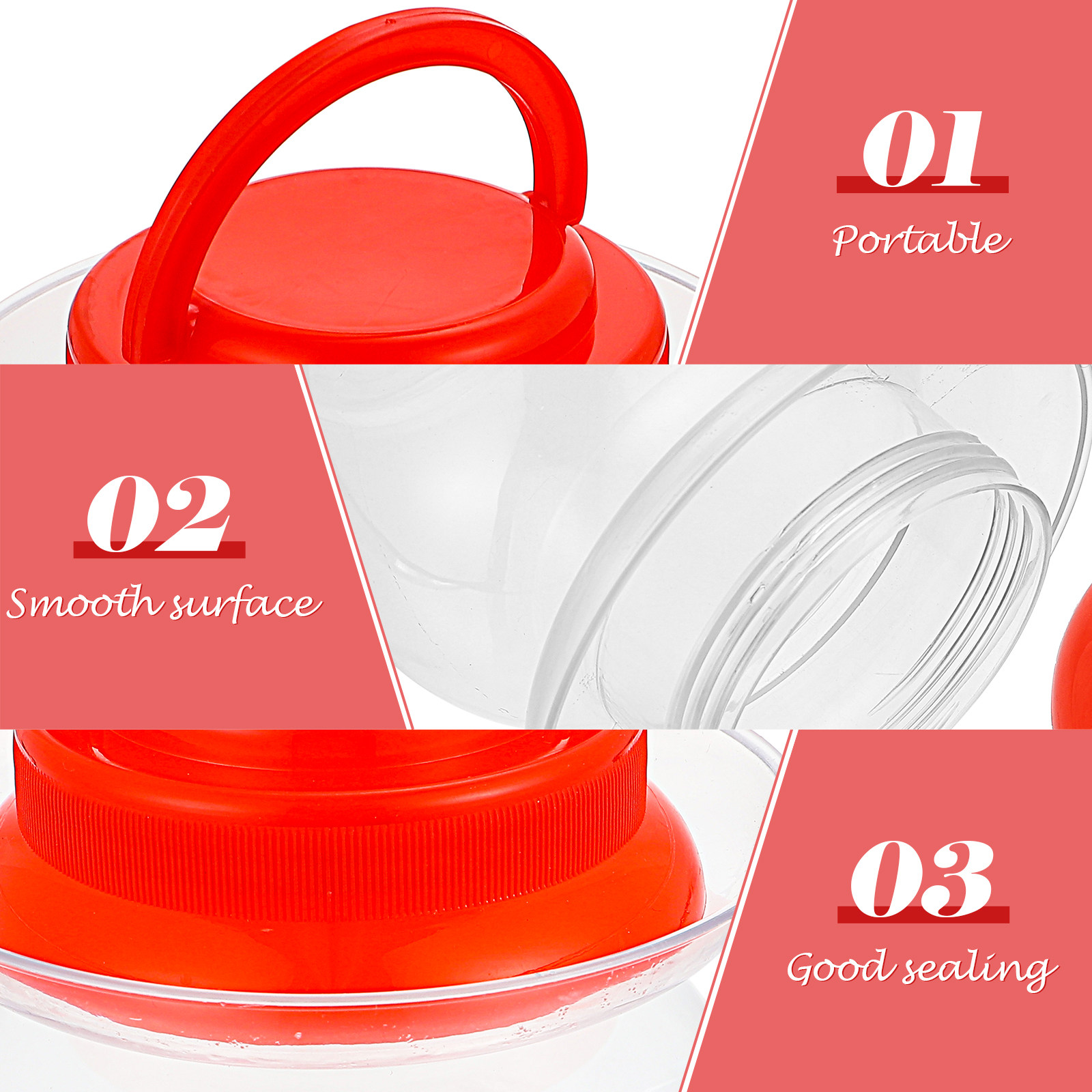 2 шт. пластиковые банки для хр – обзор и цена Food Storage Containers