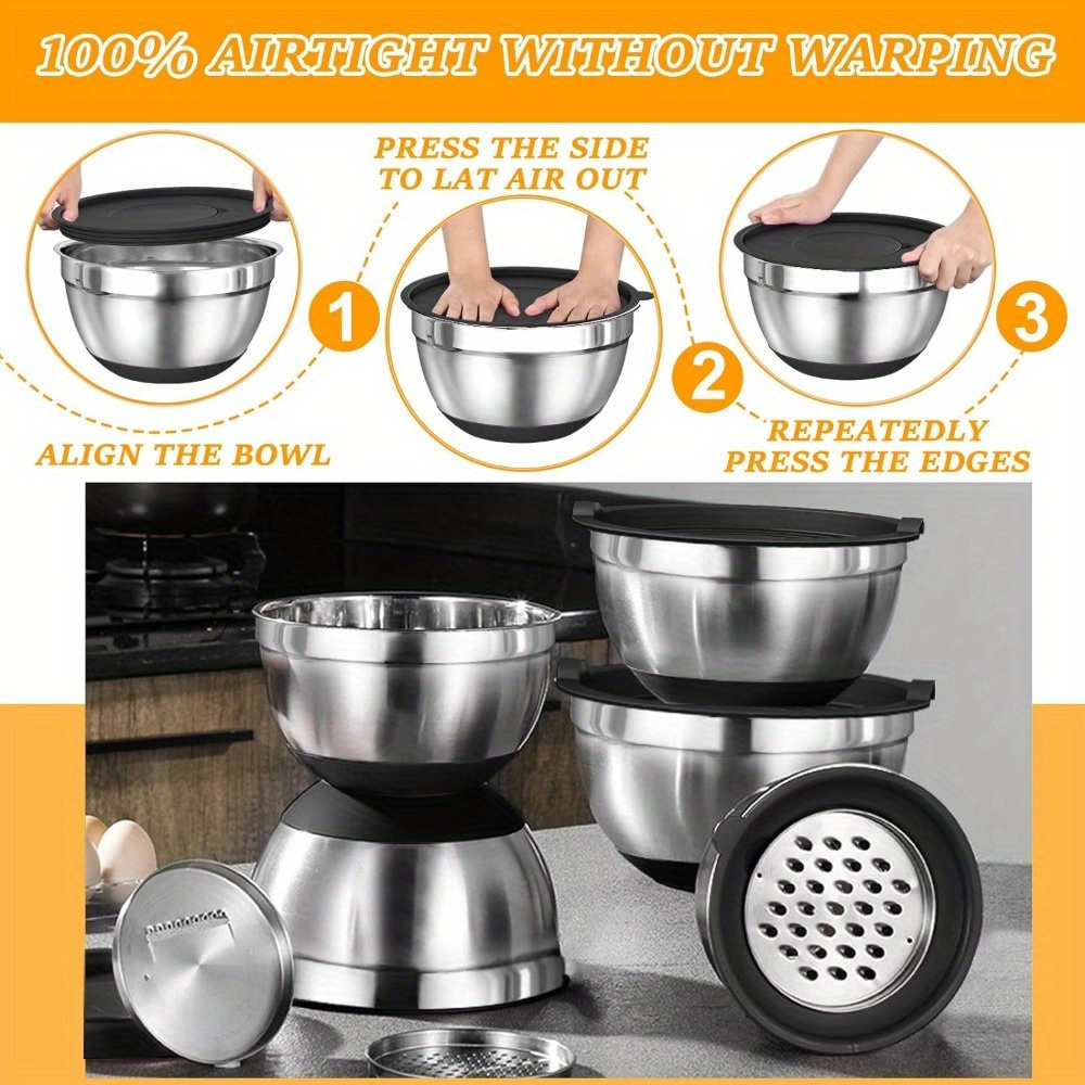 17 шт., набор мисок для смешив – обзор и цена Kitchen Gadgets Useful