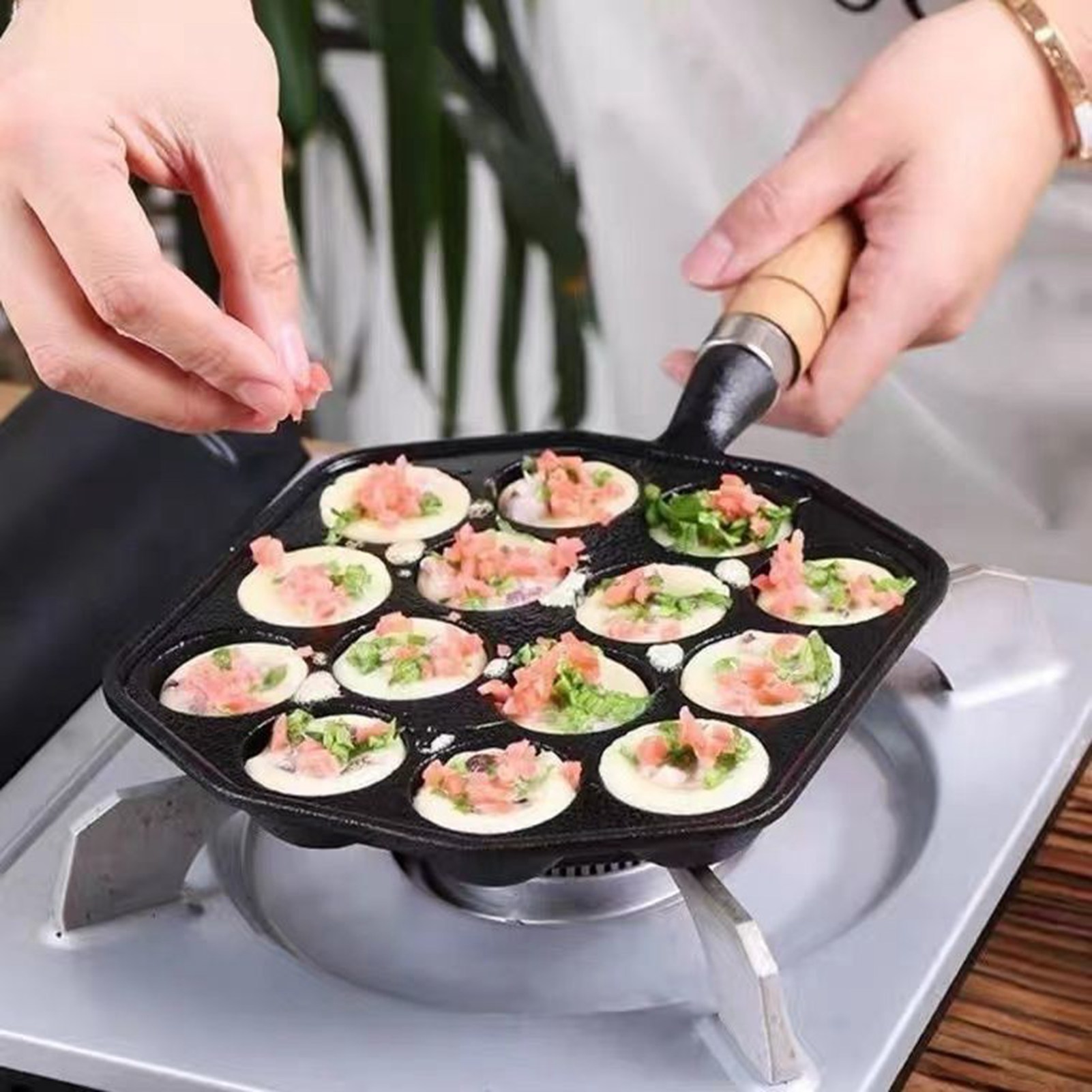 Форма для мяса с 14 отверстиям – обзор и цена Cast Iron Skillet