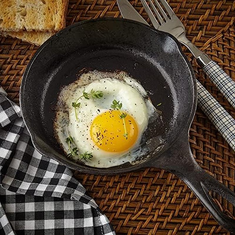 6-дюймовая чугунная сковорода  – обзор и цена Cast Iron Skillet