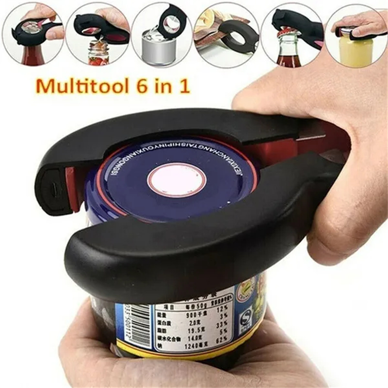 6 в 1, открывалка для бутылок, – обзор и цена Kitchen Gadgets Jar Openers