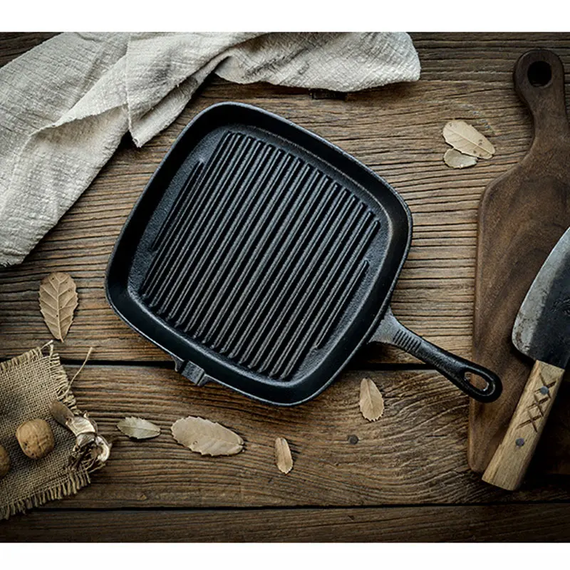 Сковорода 22/24 см с антиприга – обзор и цена Cast Iron Skillet