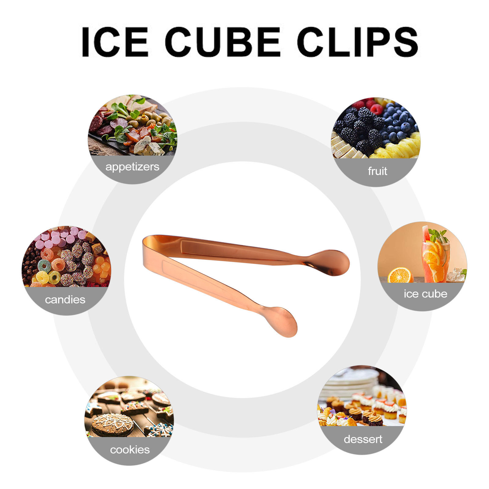 8 шт. щипцов для льда из нержа – обзор и цена Kitchen Gadgets Useful